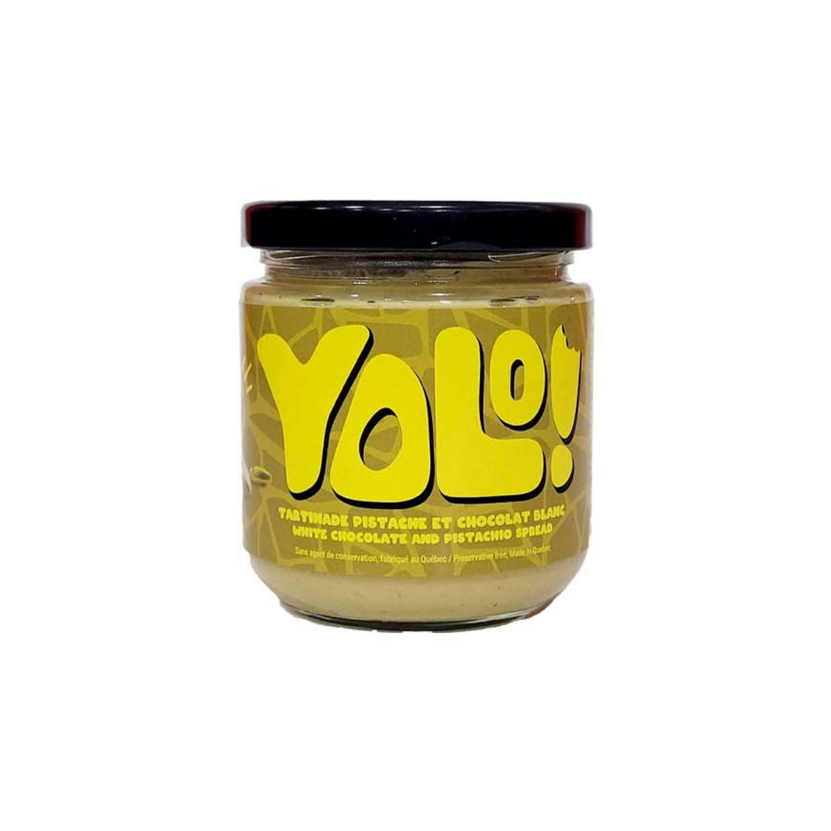 Tartinade pistache et chocolat blanc 250 g - Yolo! Yolo!