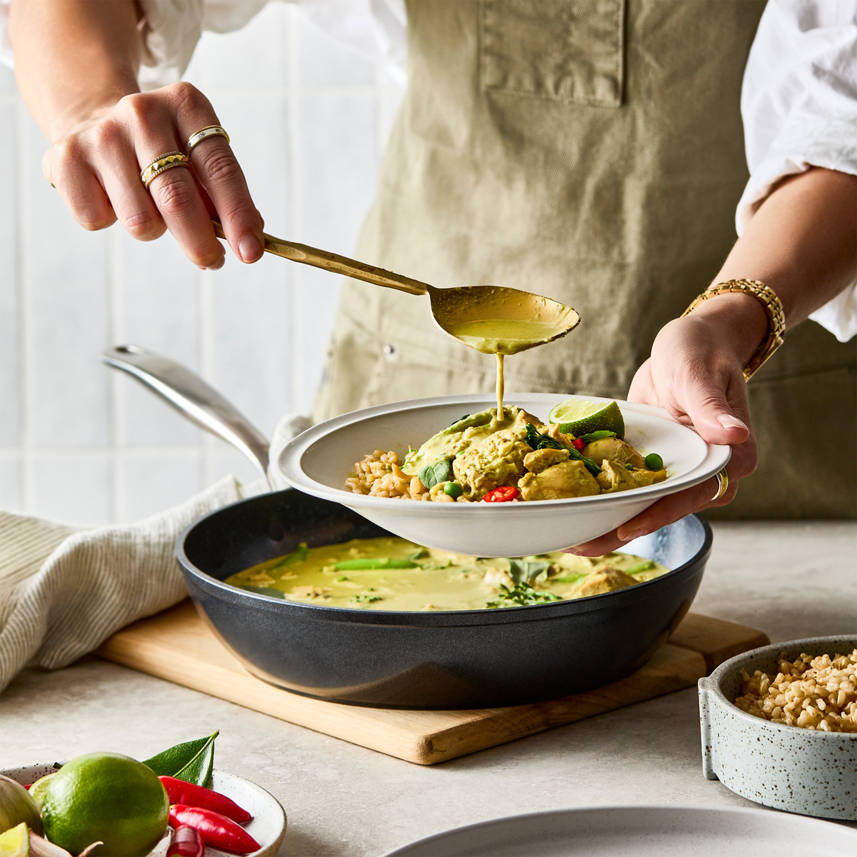 Poêle en aluminium forgé GREEN STONE™ 28 cm – Cuisine::pro® Cuisine::pro®