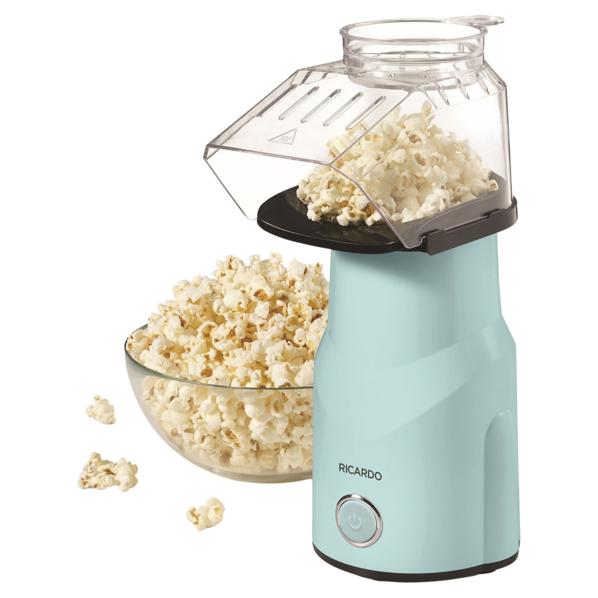 Machine à popcorn à air chaud bleue – Ricardo