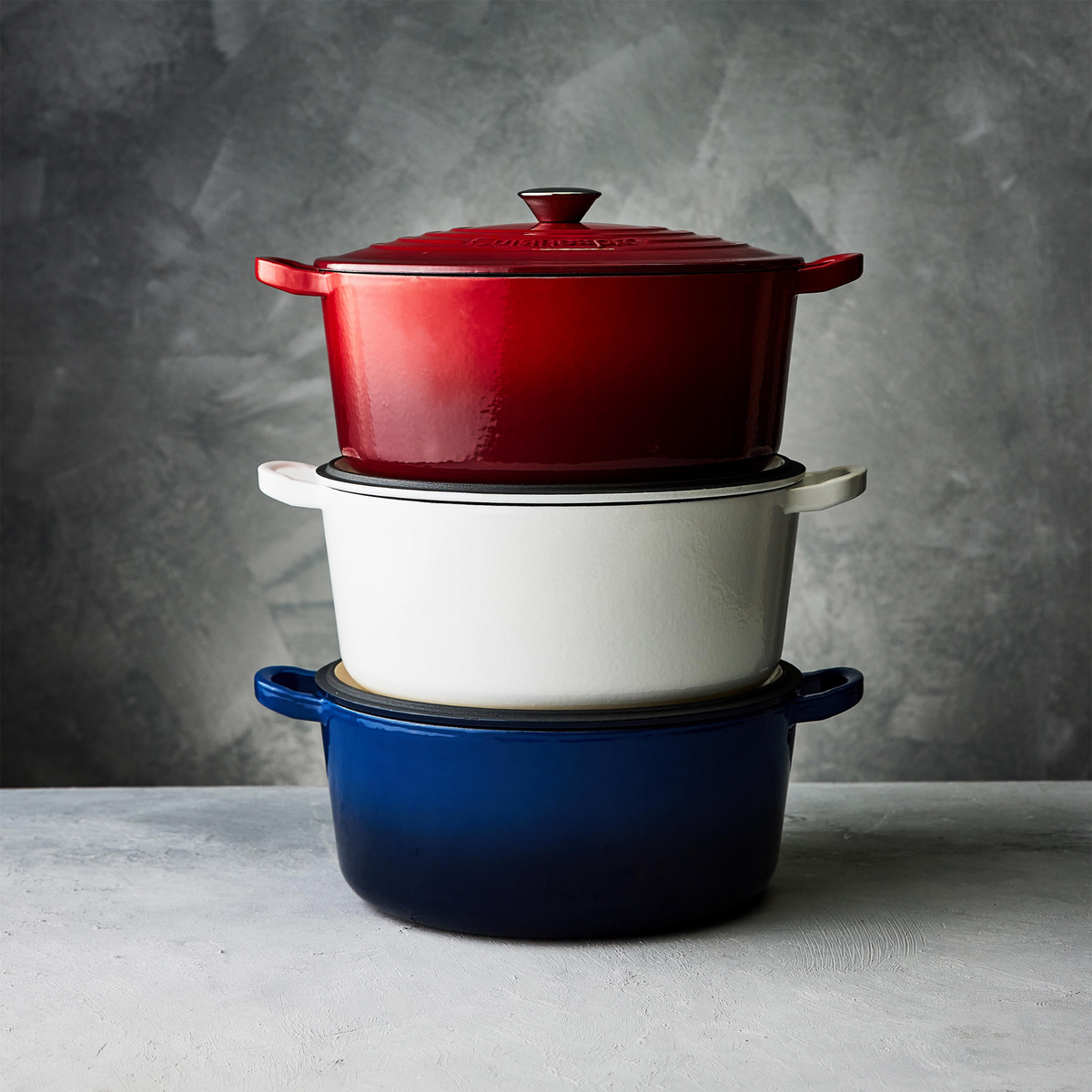 Cocotte ronde en fonte rouge LE CONNOISSEUR™ 6,3 L - Cuisine::pro® Cuisine::pro®
