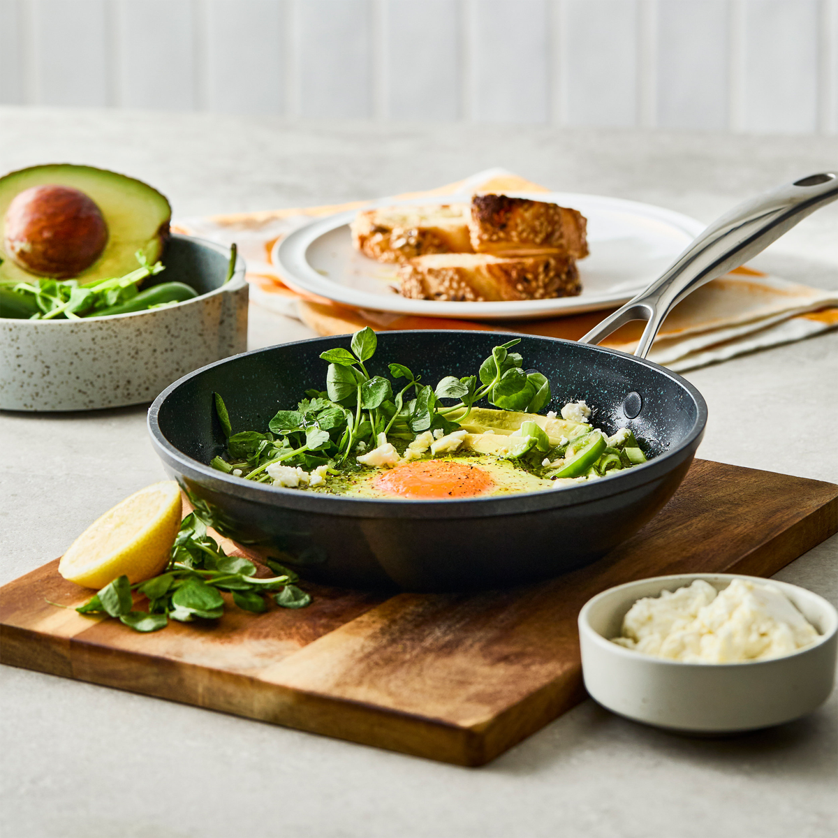 Poêle en aluminium forgé GREEN STONE™ 20 cm – Cuisine::pro® Cuisine::pro®