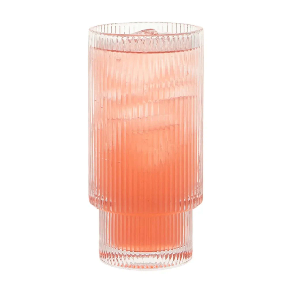 Ensemble de 8 verres ripple 2 grandeurs - Safdie Safdie & Co.