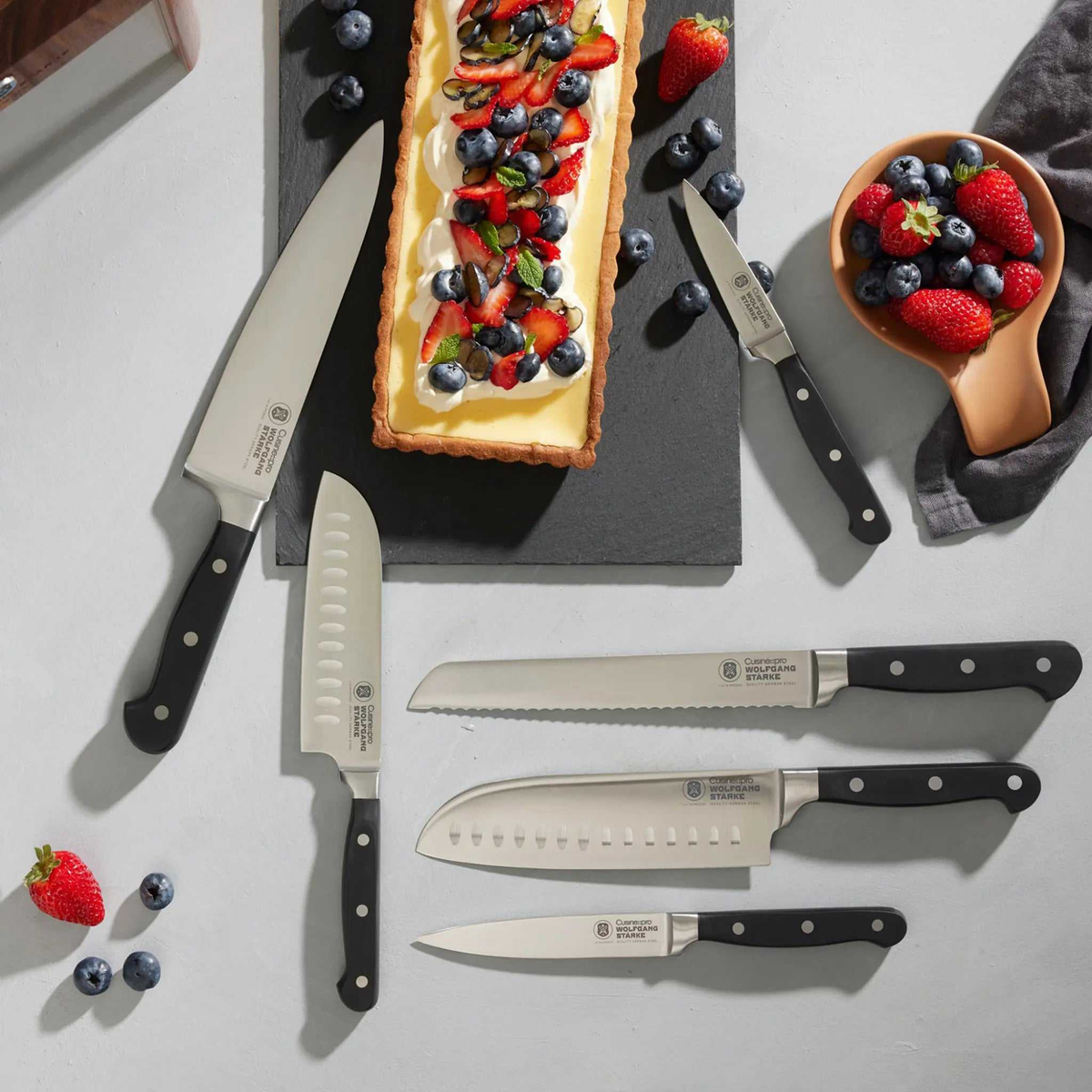 Bloc de couteaux 7 pièces Klar WOLFGANG STARKE - Cuisine::pro® Cuisine::pro®
