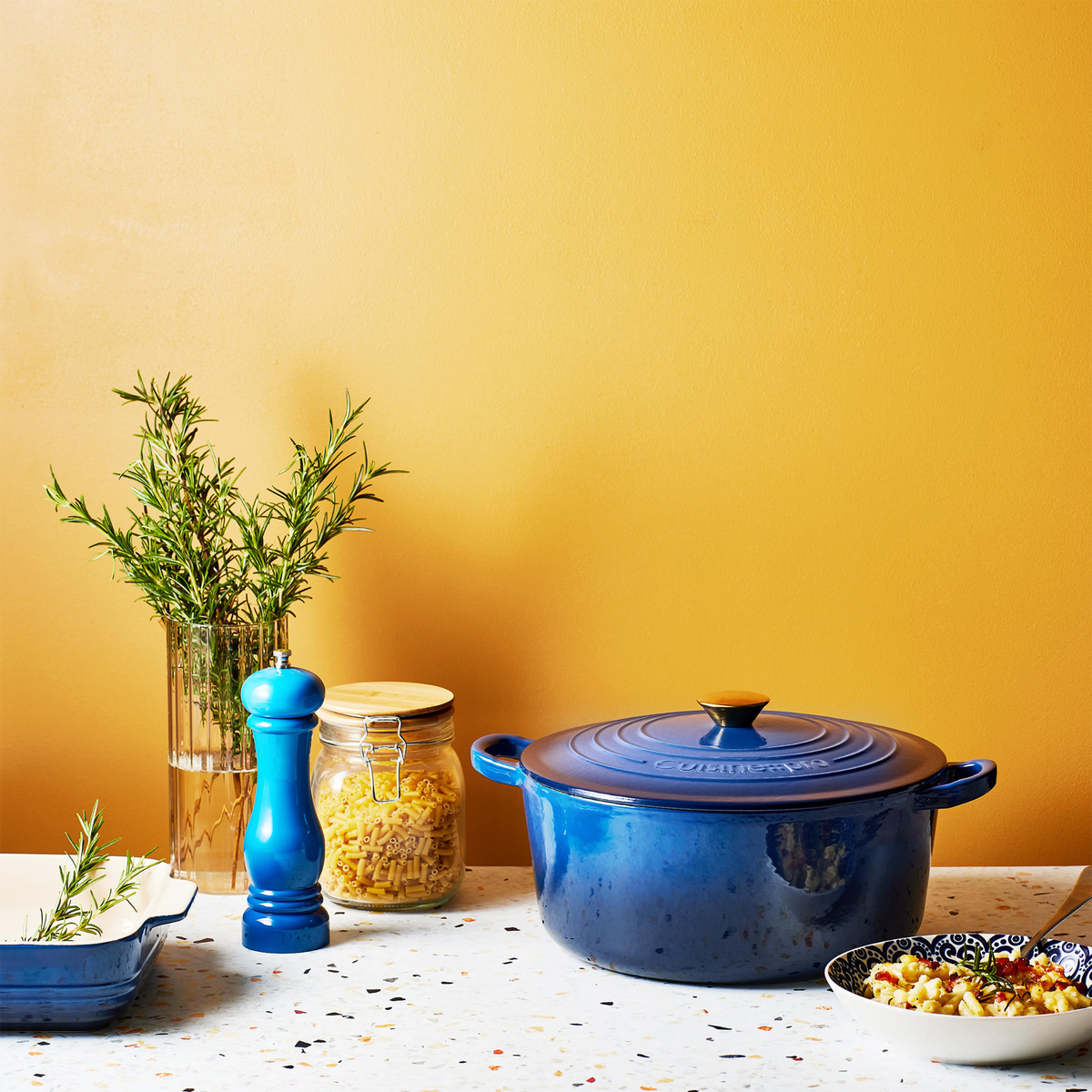 Cocotte ronde en fonte bleue LE CONNOISSEUR™ 6,3 L - Cuisine::pro® Cuisine::pro®