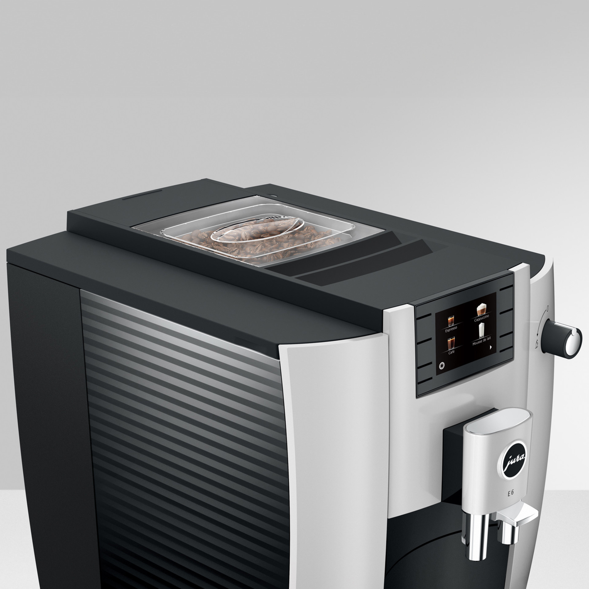 Machine à café automatique E6 acier inoxydable – JURA 