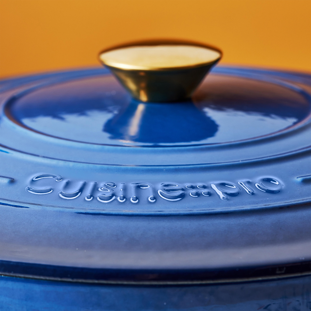 Cocotte ronde en fonte bleue LE CONNOISSEUR™ 6,3 L - Cuisine::pro® Cuisine::pro®