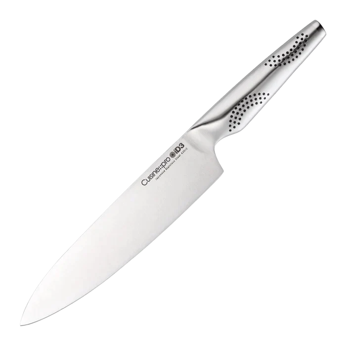 Couteau de chef 8 po Cuisine::pro iD3 avec lame en acier japonais durcie et poignée MicroDot ergonomique