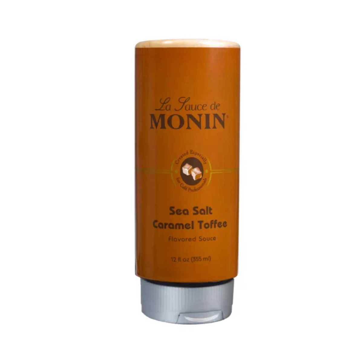 Bouteille de sauce au beurre de caramel salé Monin de 355 ml pour boissons et desserts