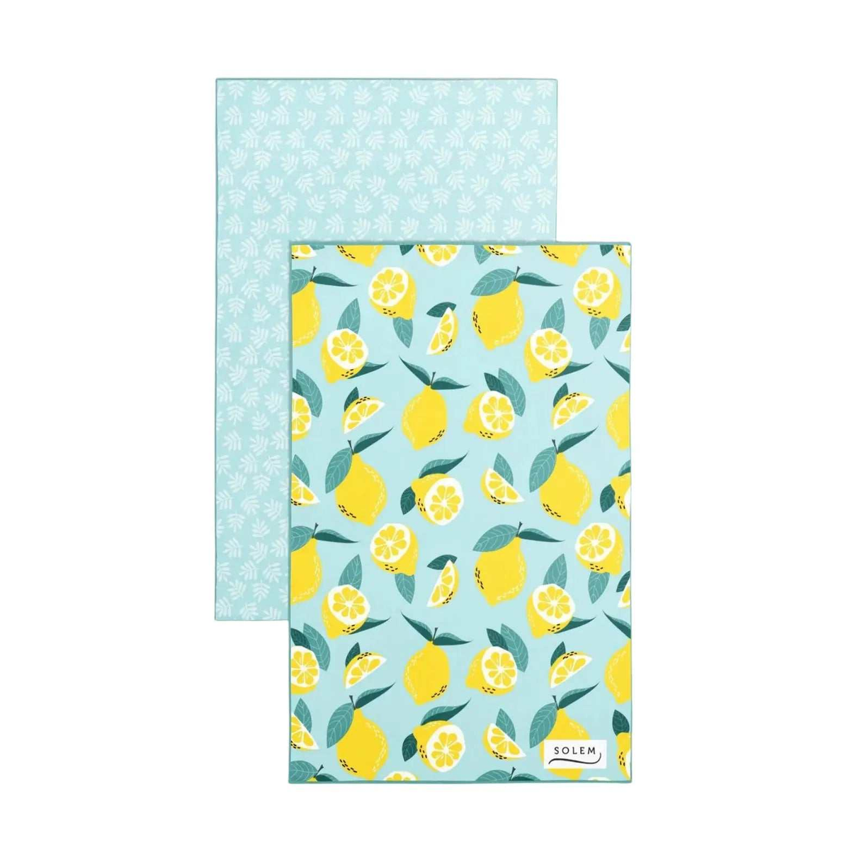 Ensemble de 2 linges à vaisselle Les Citrons - Solem Solem