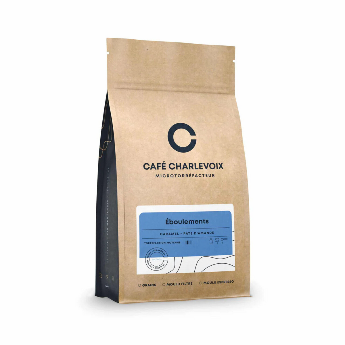 Café en grains Éboulements 1 kg – Café Charlevoix Café Charlevoix