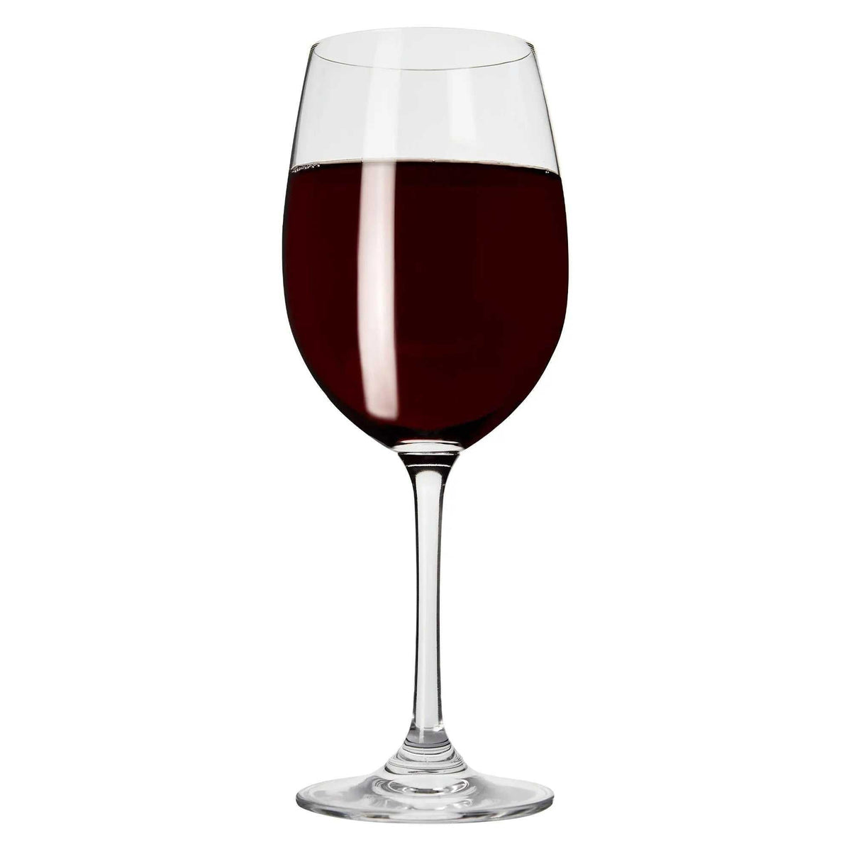 Ensemble de 4 coupes à vin rouge tulipe Prestige 525 ml élégantes et transparentes