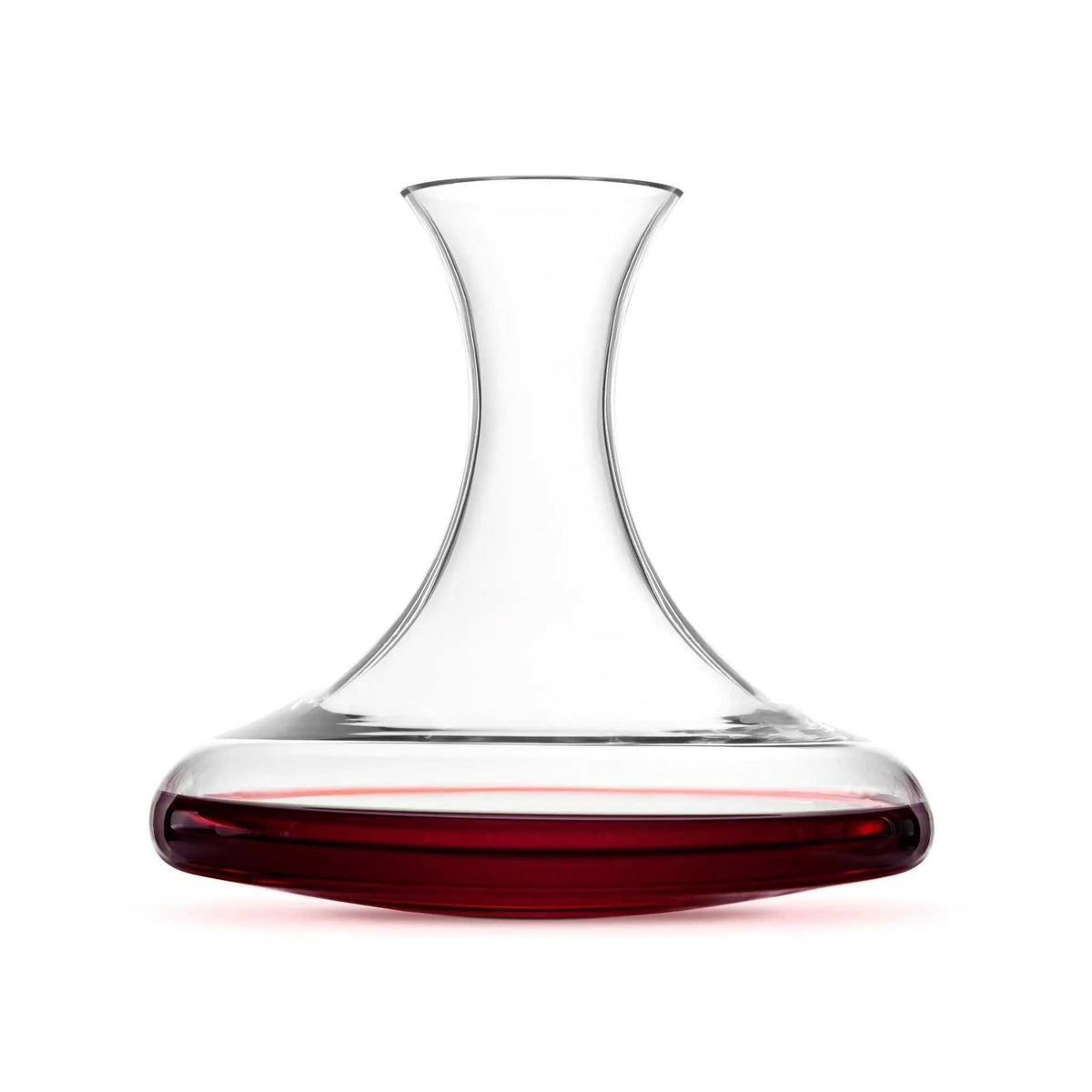 carafe à vin Revolve 750 ml en cristal sans plomb avec design tournant pour aérer le vin rouge