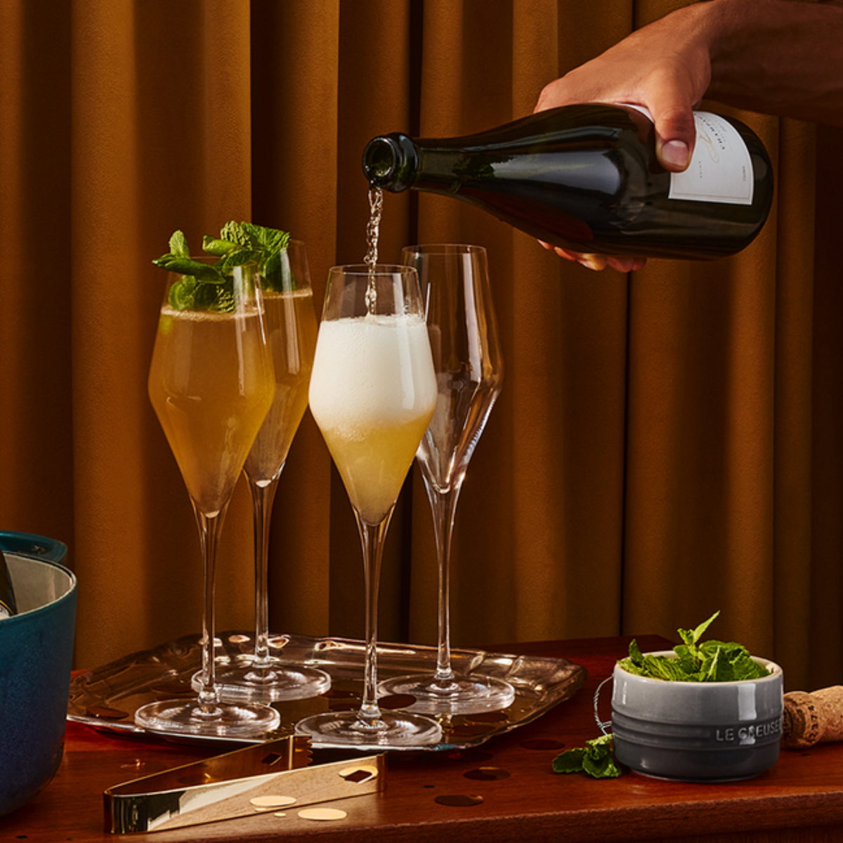 Ensemble de 4 flûtes à champagne 290 ml - Le Creuset Le Creuset