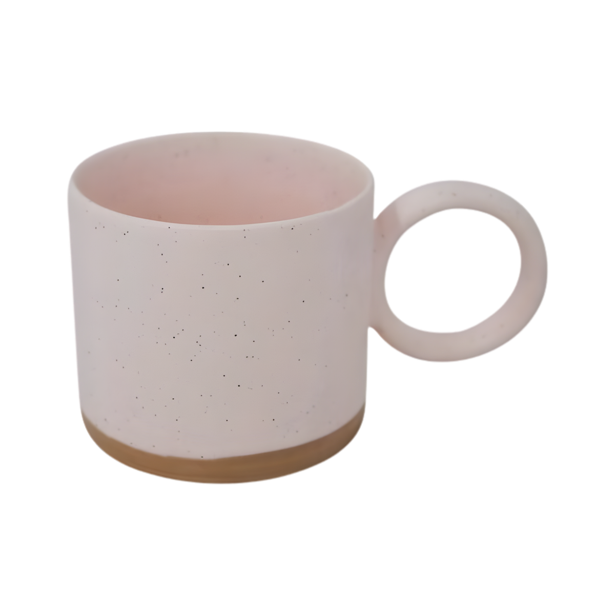 Tasse à poignée ronde rose Nostalgia