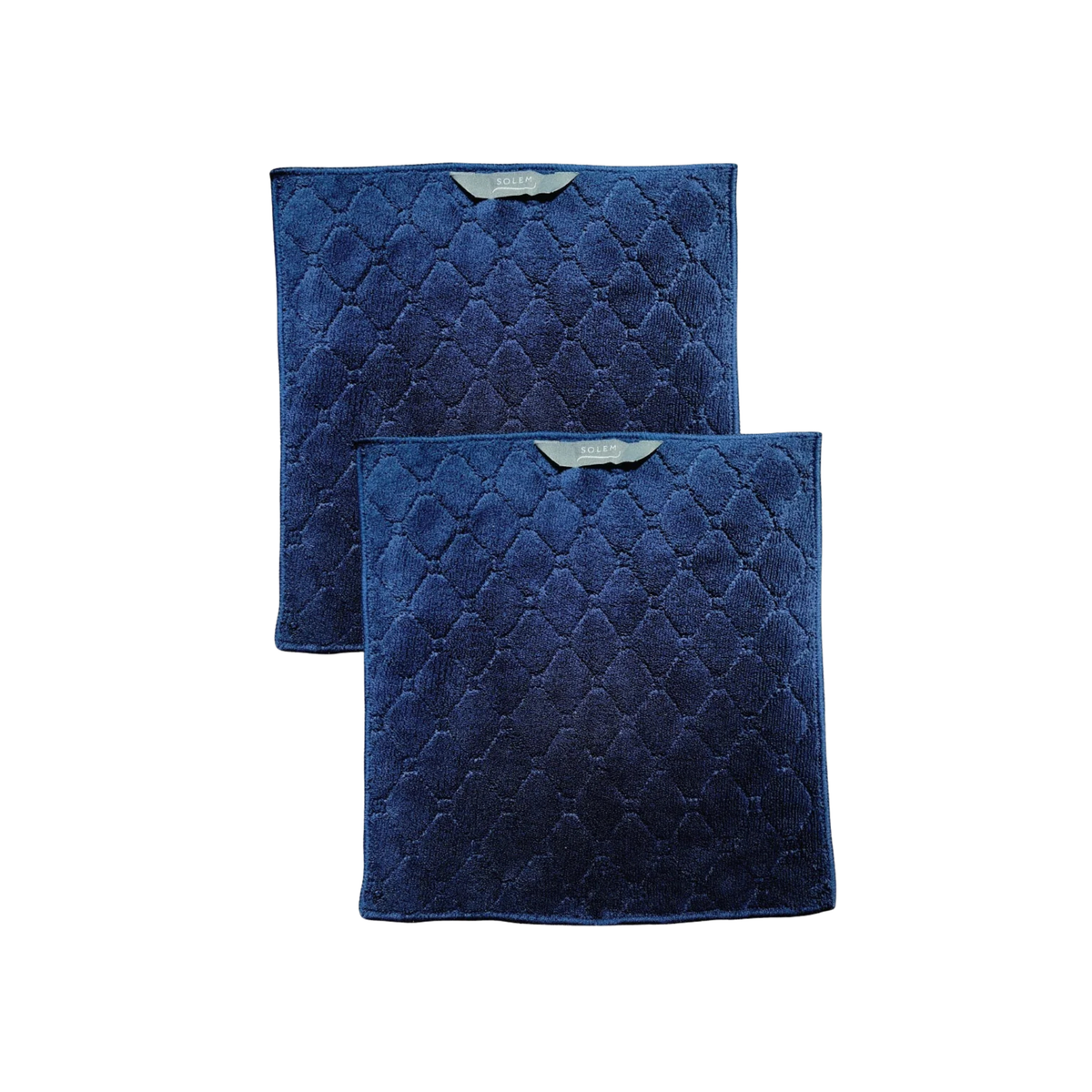 Ensemble de 2 linges de cuisine bleu marine - Solem Solem