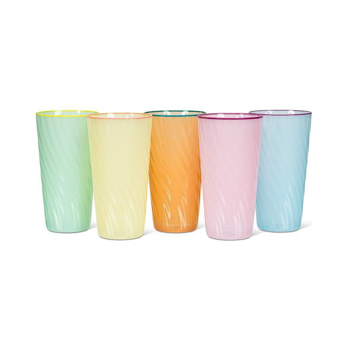 Verre spirale jaune 590 ml Abbott