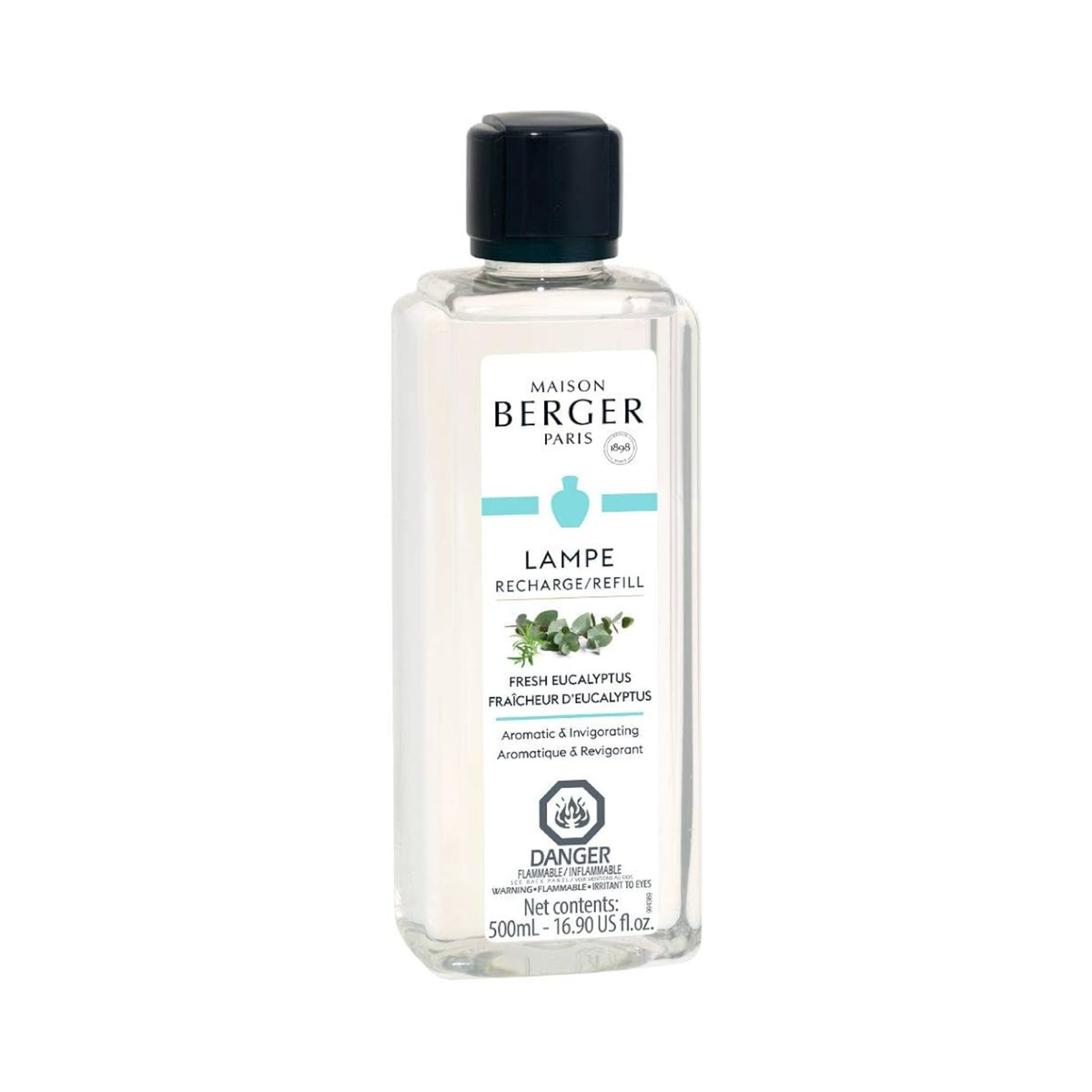 Recharge pour lampe Fraîcheur d'eucalyptus 500 ml - Maison Berger Maison Berger