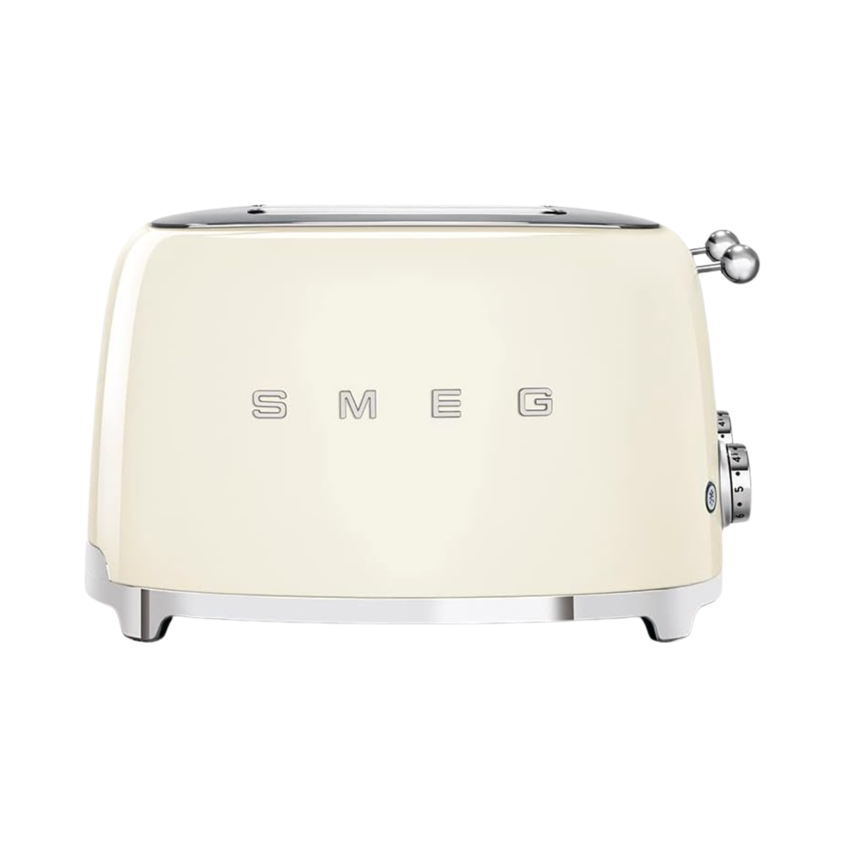 Grille-pain Deluxe 4 tranches Crème - Smeg Smeg
