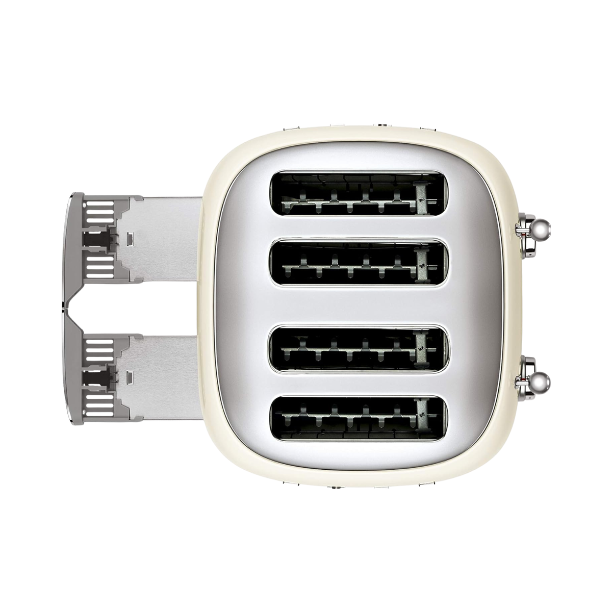 Grille-pain Deluxe 4 tranches Crème - Smeg Smeg