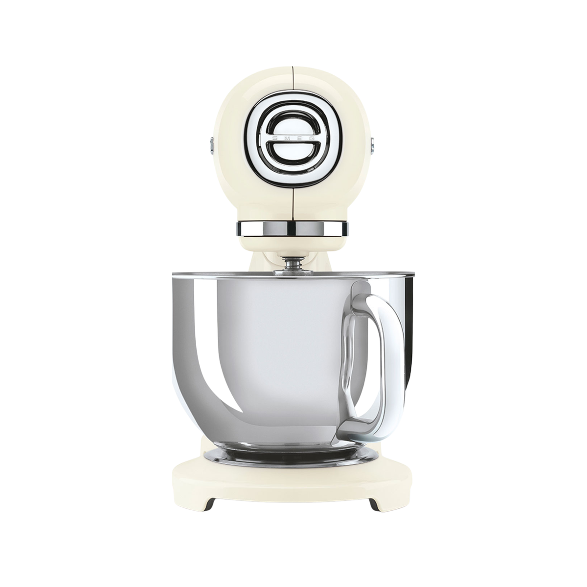 Batteur sur socle à tête inclinable Crème 5 pintes - Smeg 