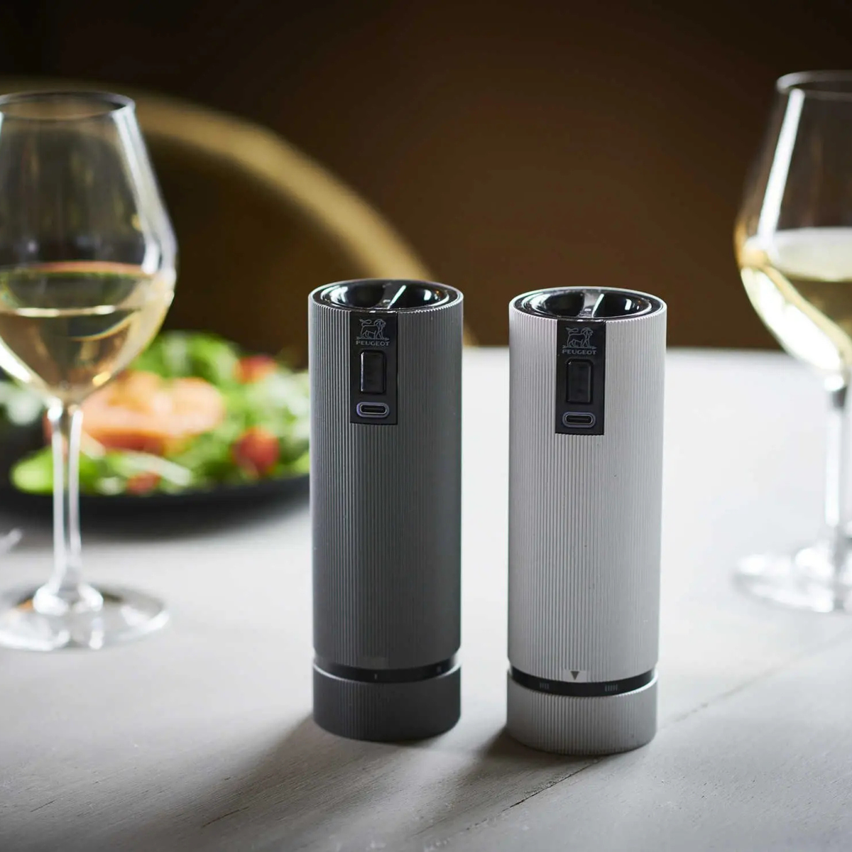 Ensemble de moulins électriques à sel et poivre Electric Duo 15 cm - Peugeot 