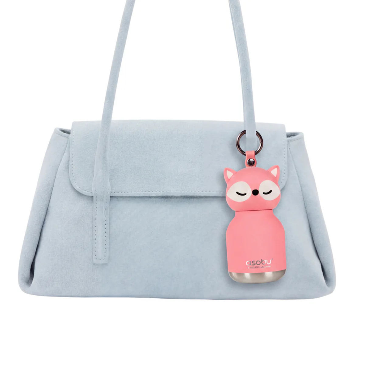 Mini bouteille d'eau Renard rose 200 ml - Asobu