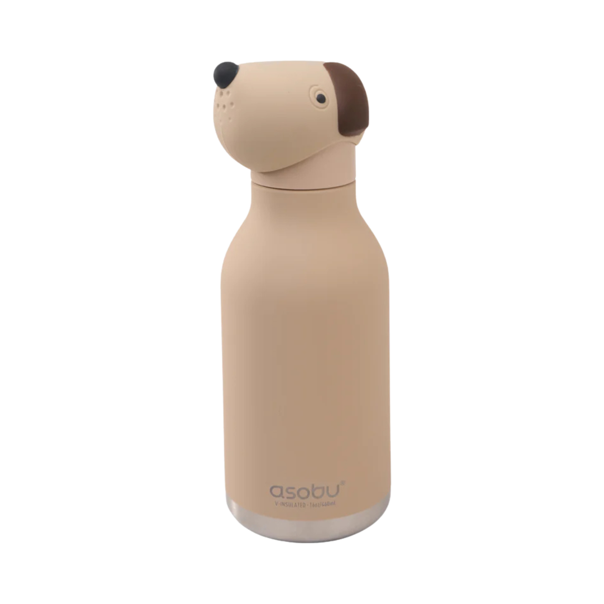 Asobu Beige Dog Water Bottle 460 ml