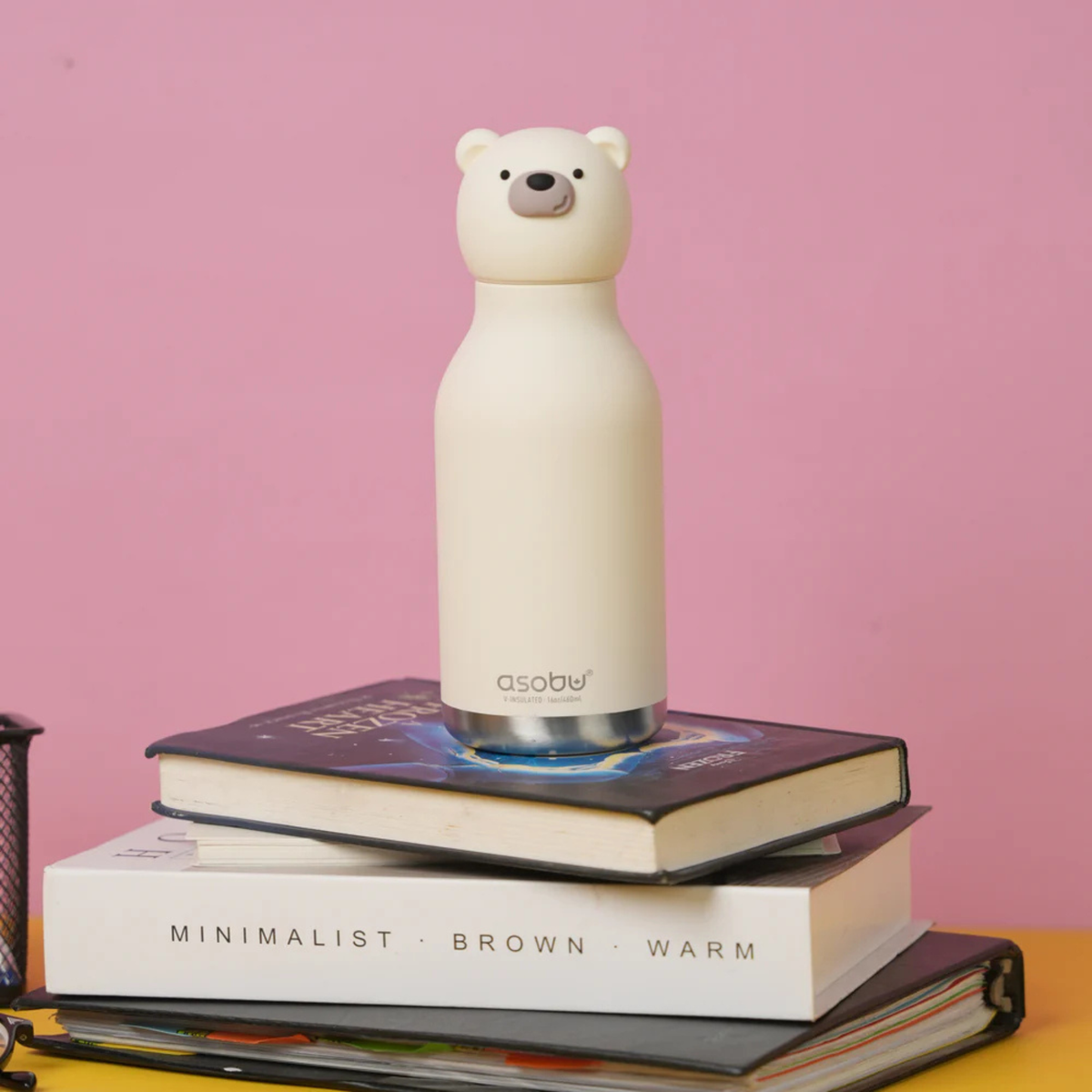 Bouteille d'eau Ours polaire 460 ml - Asobu