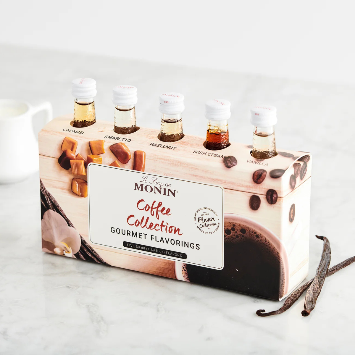 Coffret de 5 mini sirops Collection Café - Monin