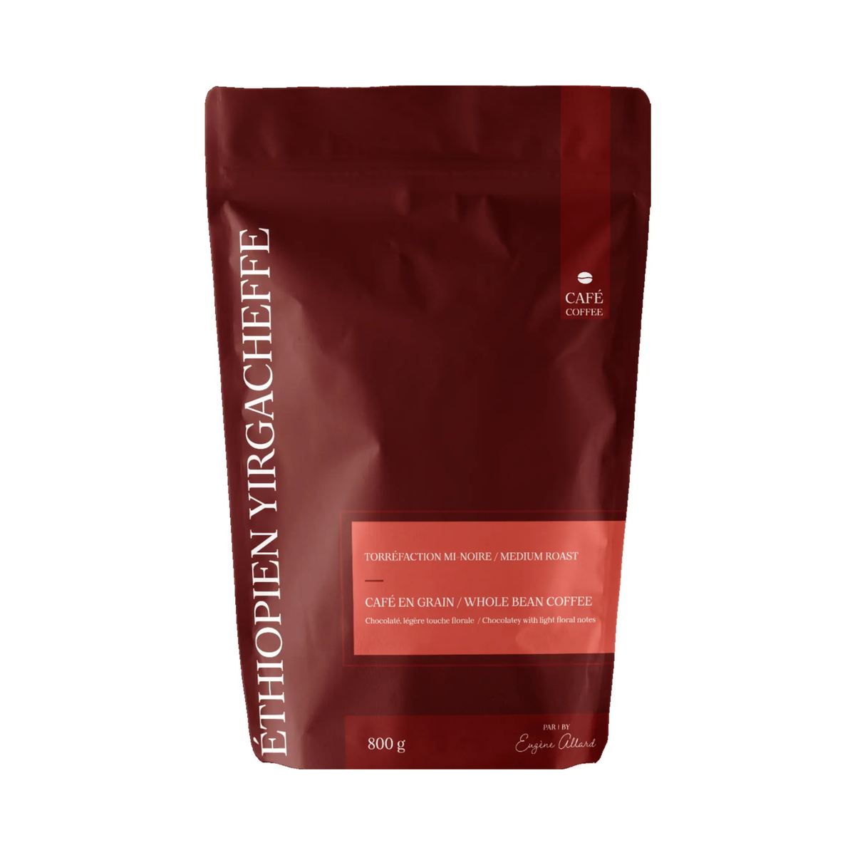 Ethiopian Yirgacheffe Coffee Beans 800g - Eugène Allard