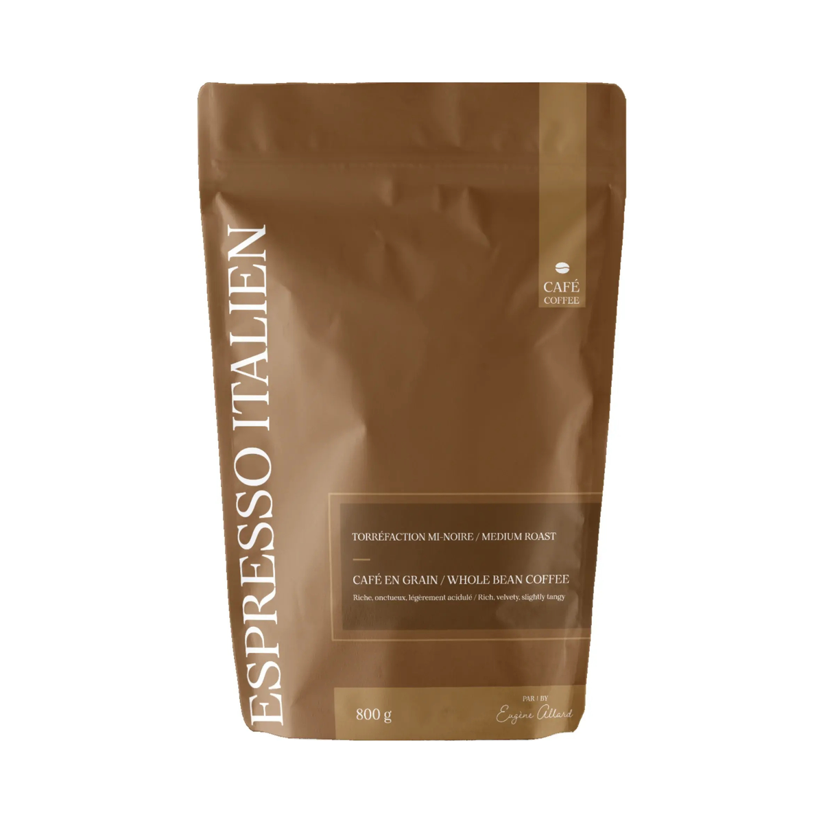 Italian Espresso Coffee Beans 800g - Eugène Allard