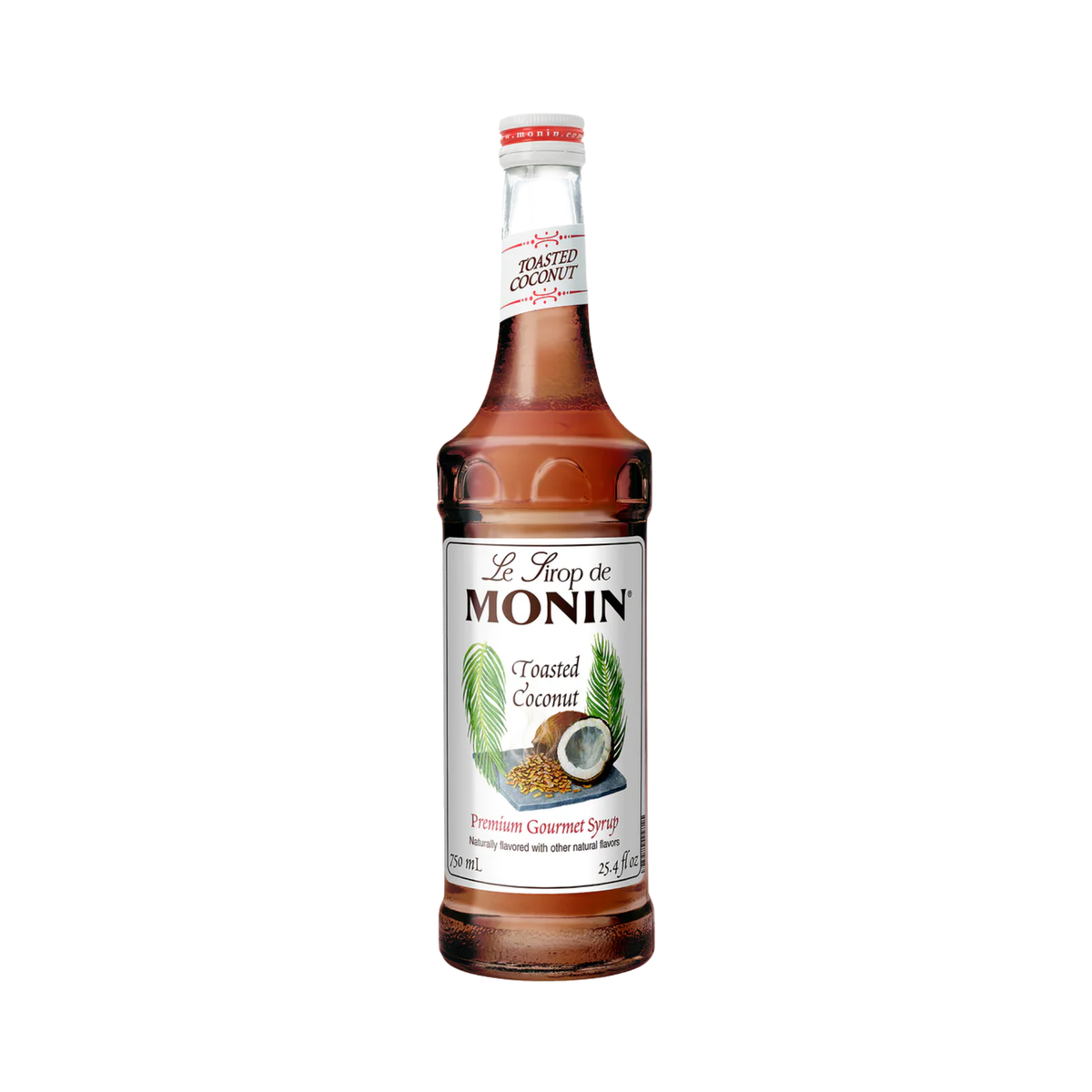 Sirop Coconut grillé 750 ml - Monin