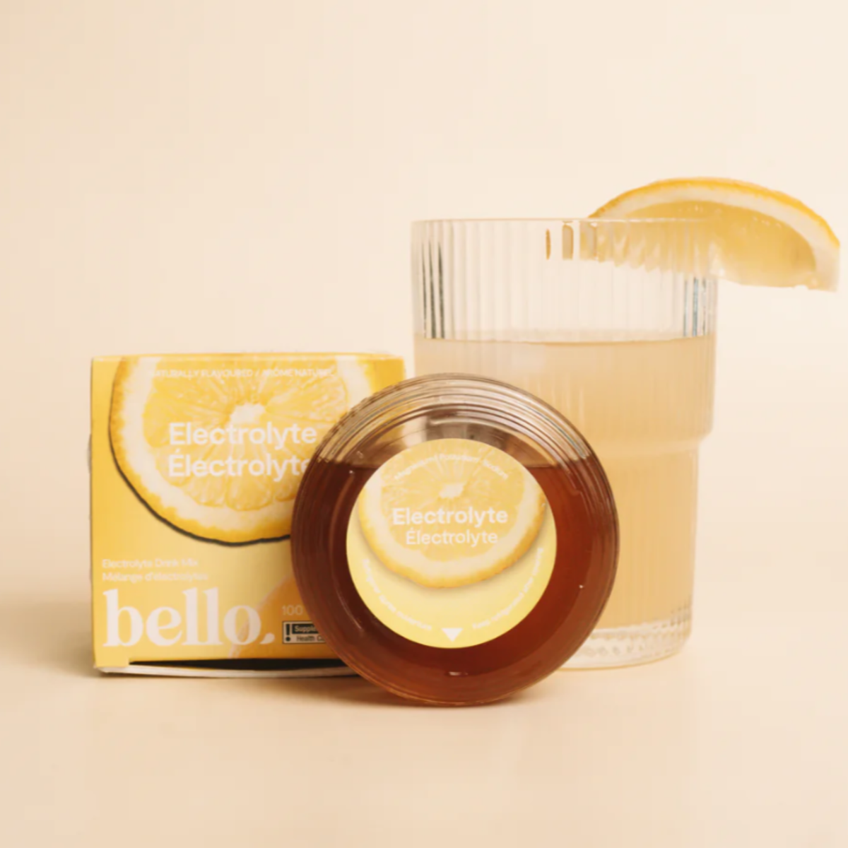 Capsule électrolyte Citron - Bello
