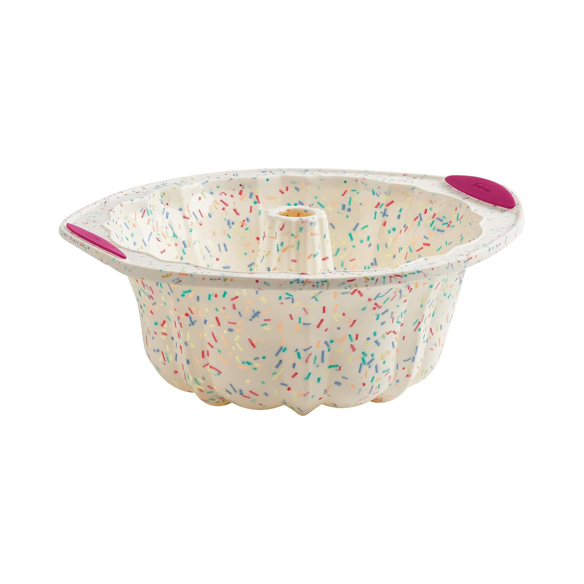 Moule à gâteau cannelé en silicone Confetti - Trudeau