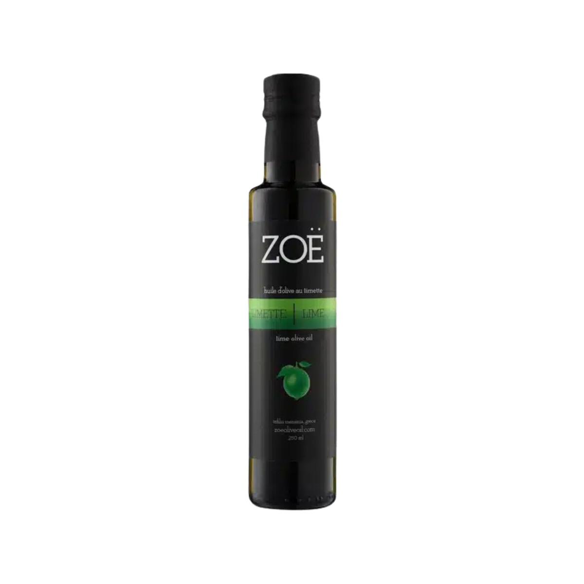 Huile d'olive infusée à la lime 250 ml - Zoë