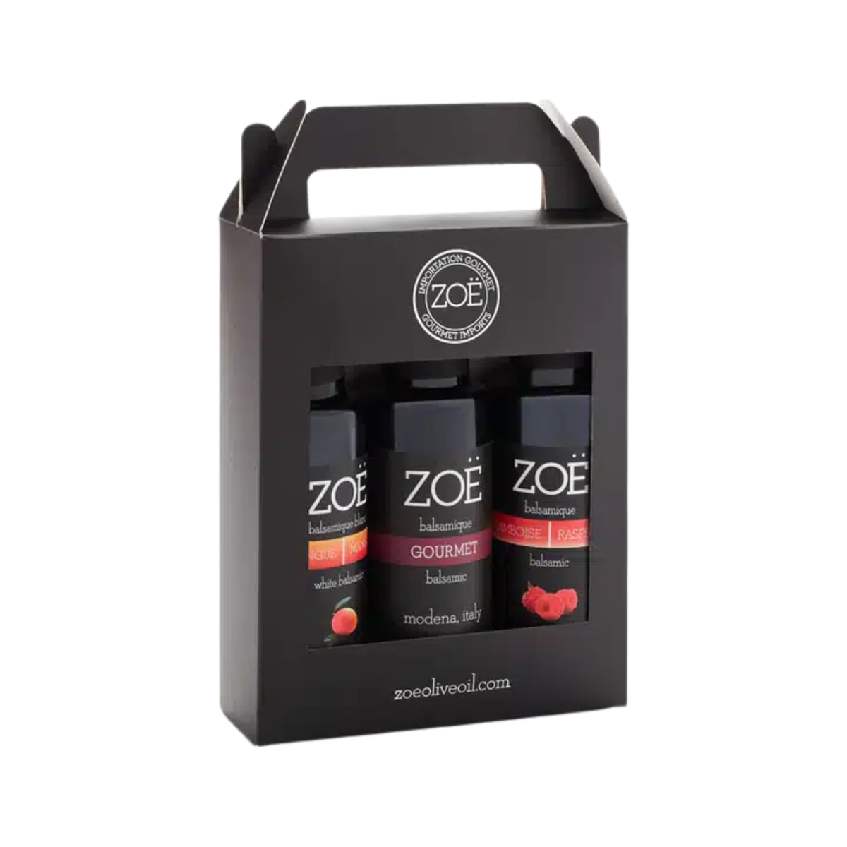 Trio de mini vinaigres balsamiques - Zoë