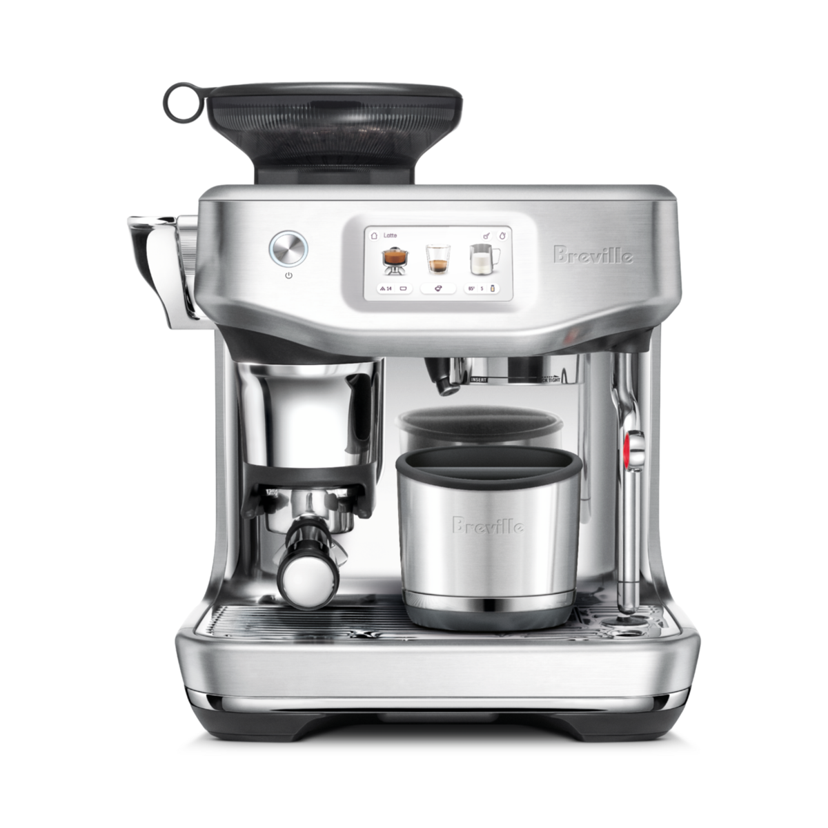 Bac à marc de café en acier inoxydable - Breville