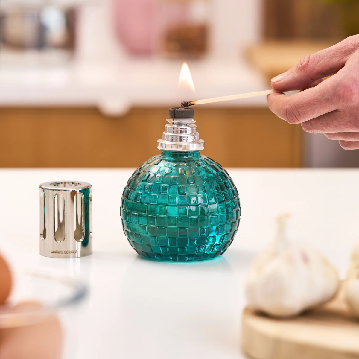 Lampe Berger Disco verte - Maison Berger