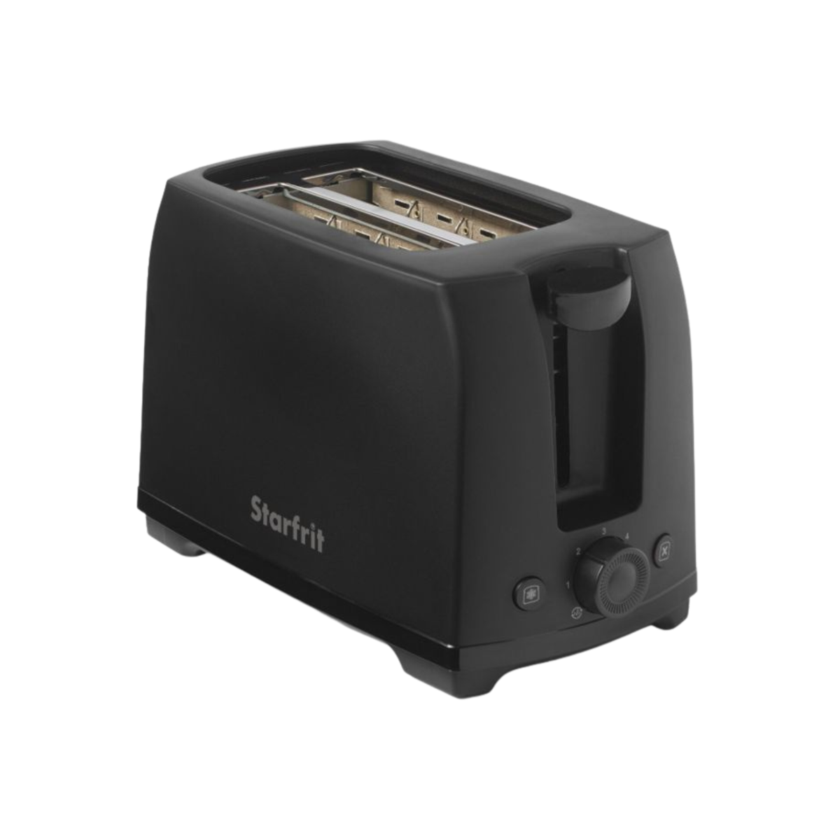 Grille-pain 2 tranches Alston noir mat  - Starfrit