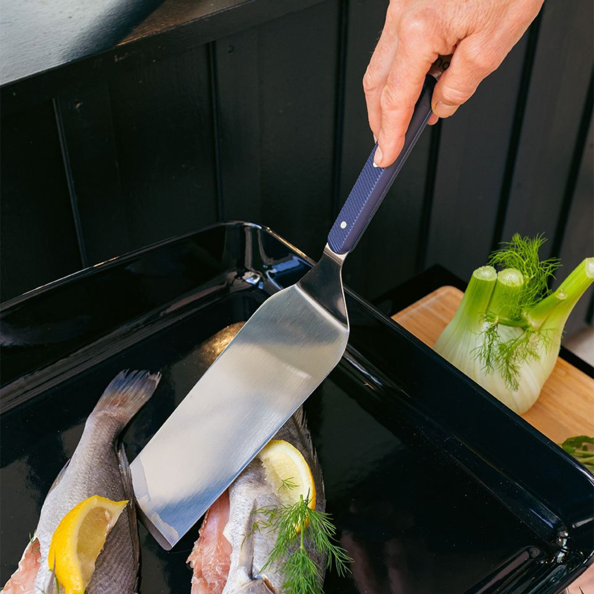Spatule longue en inox 37 cm - ENO