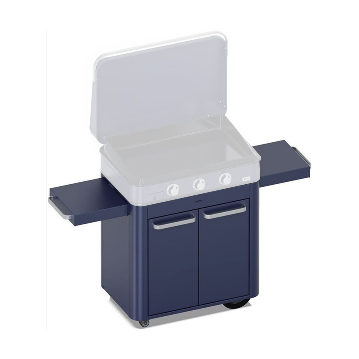 Chariot pour plancha ENOSIGN 80 bleu marine - ENO