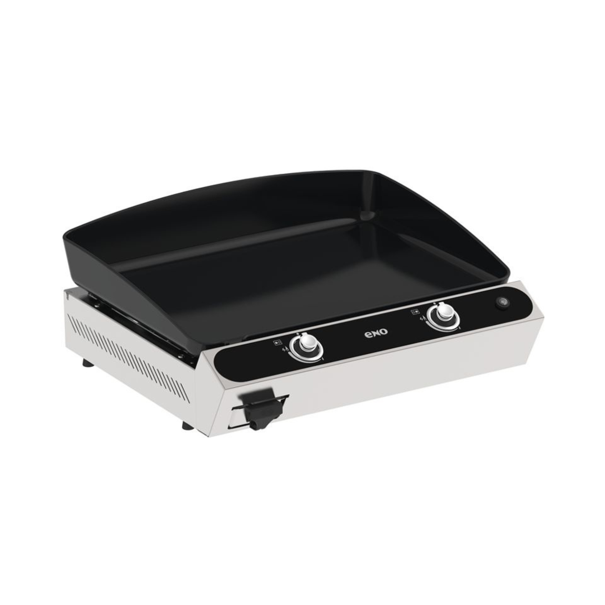 Plancha au gaz BERGERAC 2400 en acier inoxydable - ENO