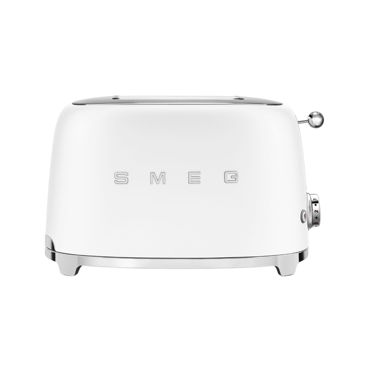 Grille-pain Deluxe 2 tranches Blanc Mat - Smeg