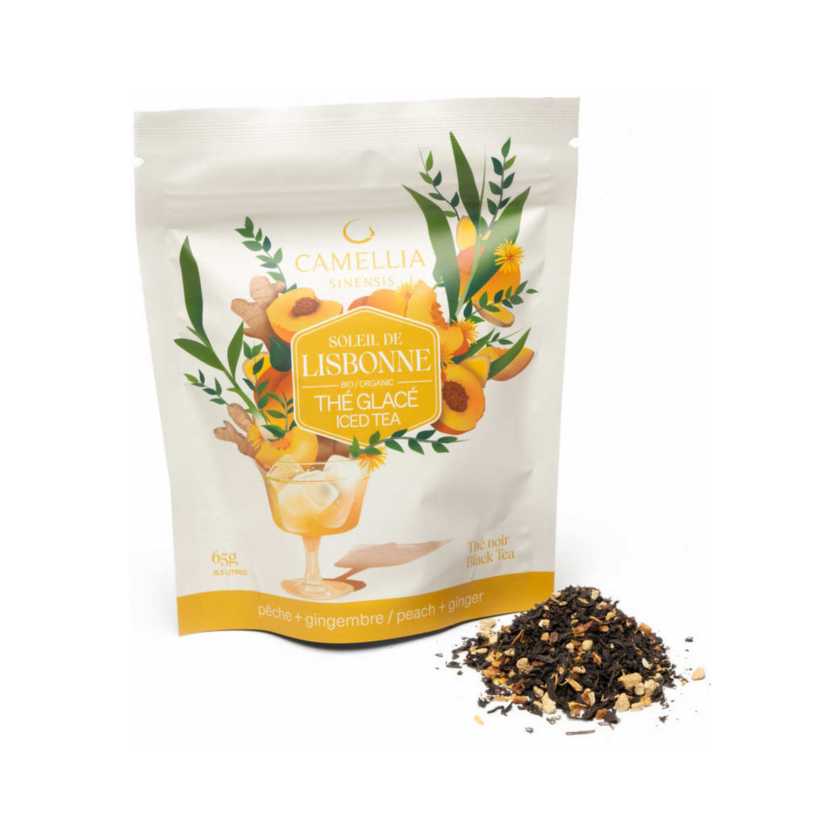 Thé glacé Soleil de Lisbonne biologique 65 g - Camellia Sinensis