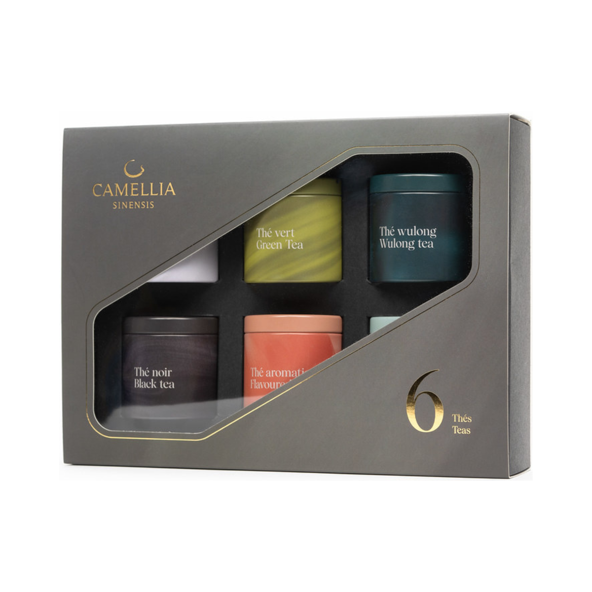 Assortiment découverte de 6 thés - Camellia Sinensis