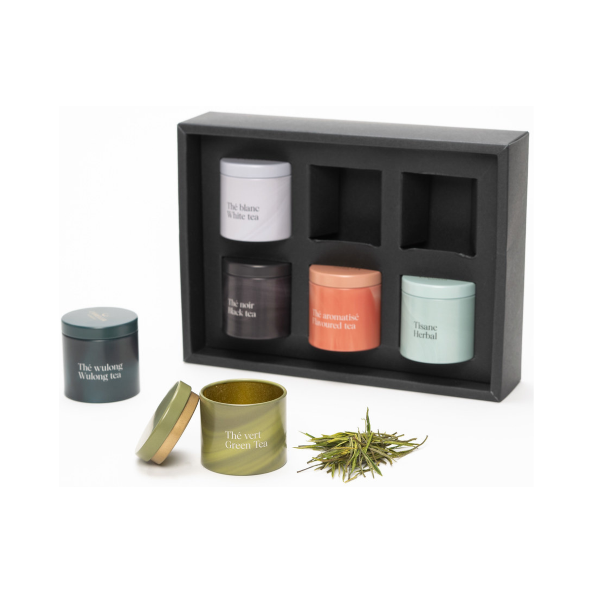 Assortiment découverte de 6 thés - Camellia Sinensis