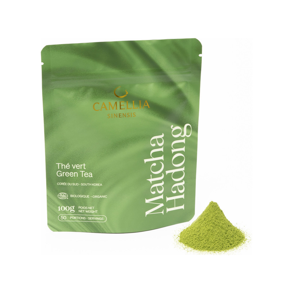 Matcha Hadong biologique 100 g - Camellia Sinensis