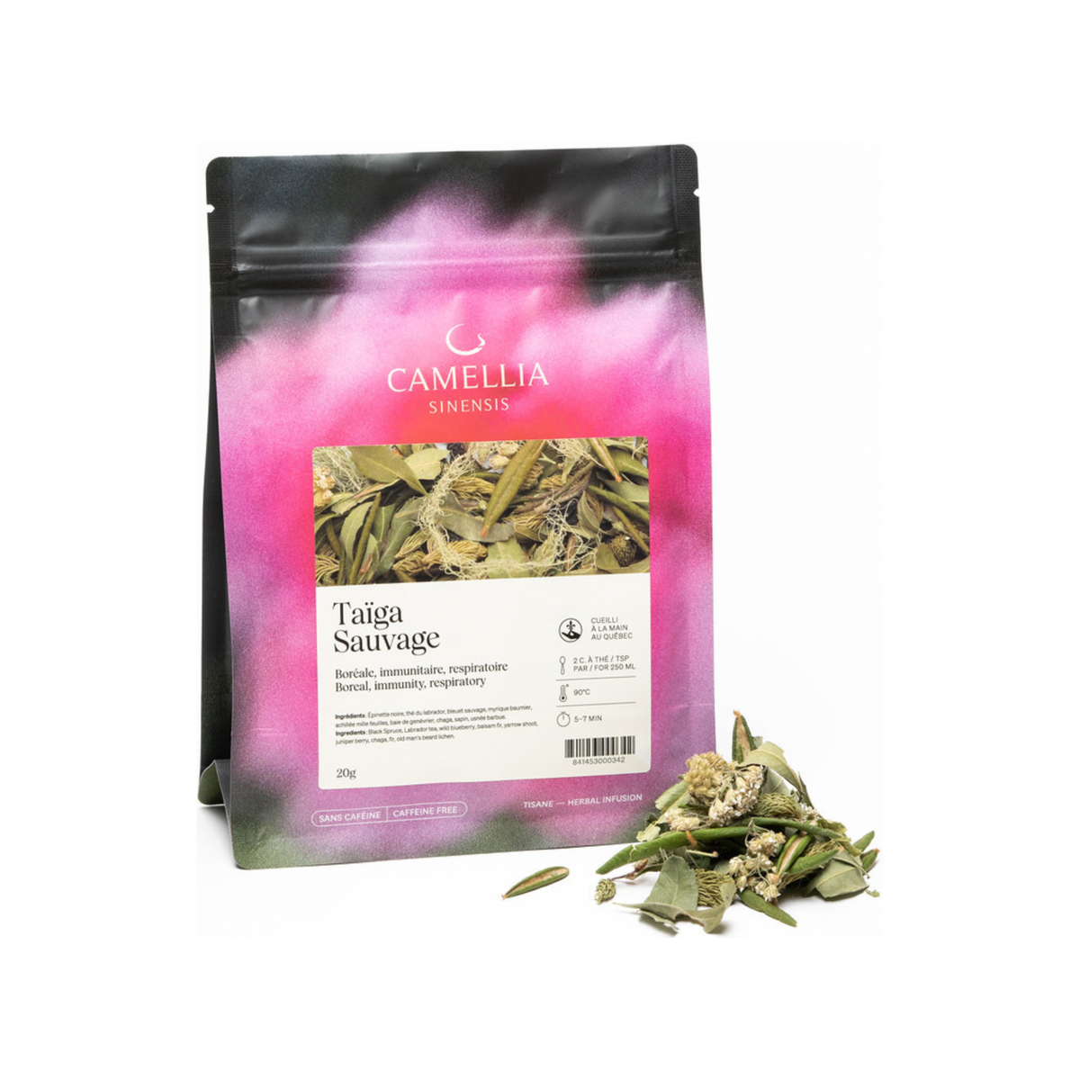 Tisane La Taïga Sauvage 20 g - Camellia Sinensis