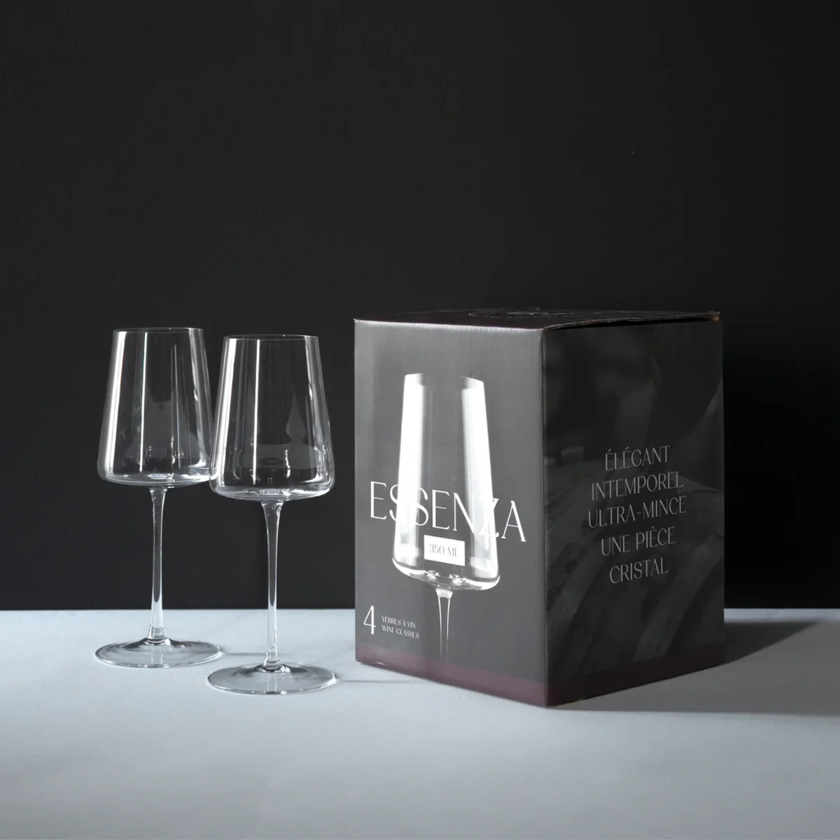 Ensemble de 4 coupes à vin blanc Essenza 350 ml - Ko&Co