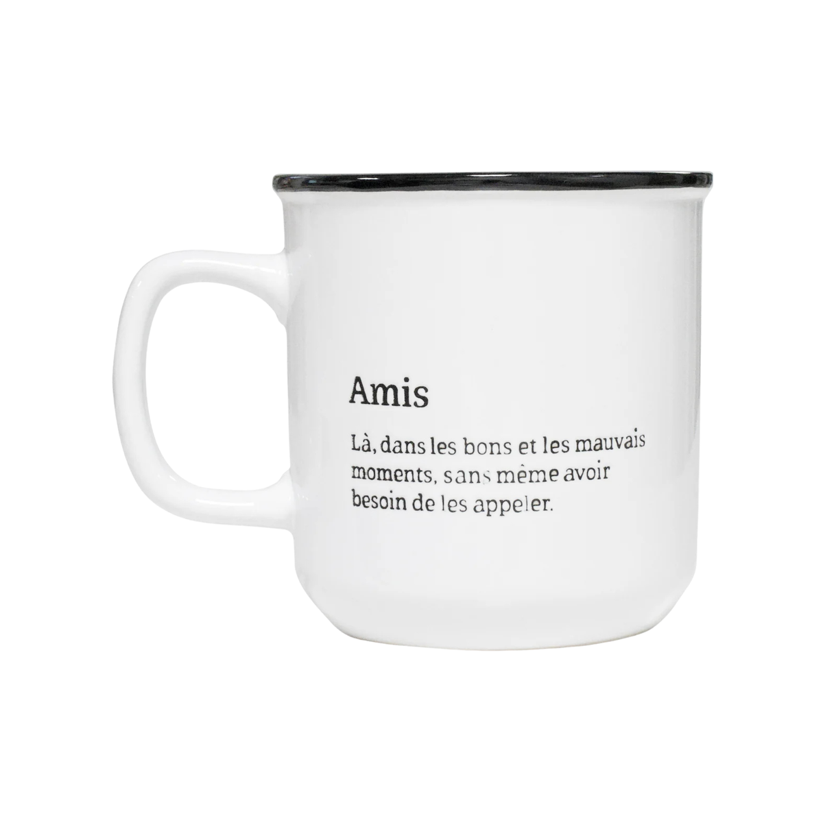 Tasse intérieur coloré "Amis" 560 ml - Ko&Co